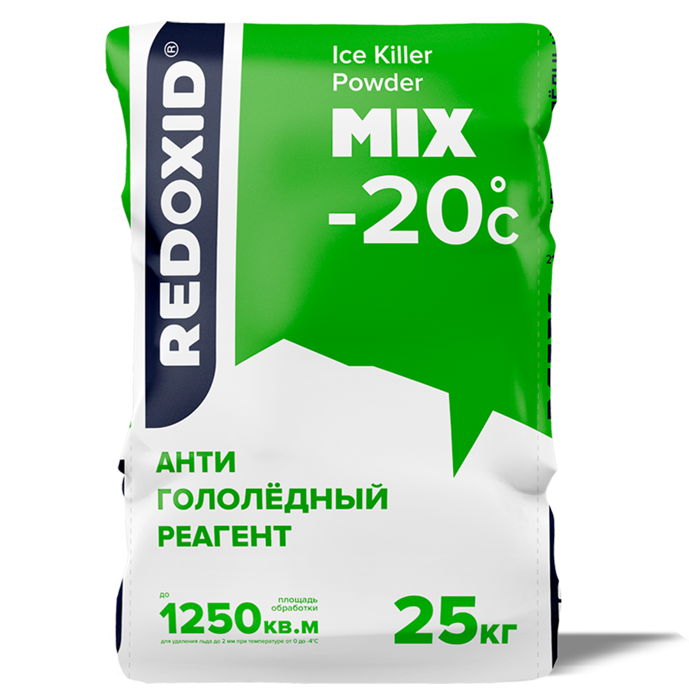 2105-25 • Ice Killer Powder Mix (Айс Киллер Паудер Микс) 25кг, Антигололёдный реагент для t не ниже